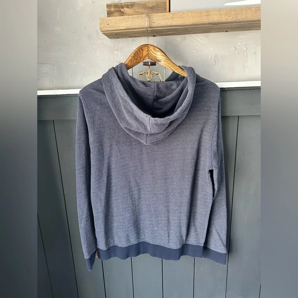 Frederik Anderson Copenhagen Men's Cotton Hoodie Blue Pullover‎ size Large